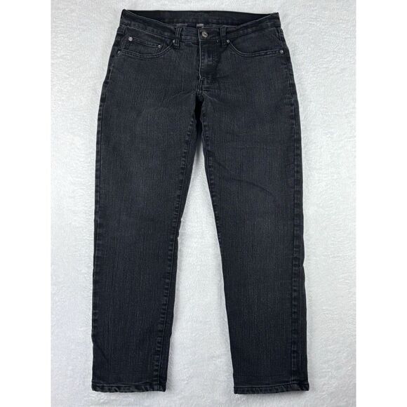 Eddie Bauer Jeans Men's Black Lined Insulated Jeans Size 32x32‎ (32x30 Measured) - Picture 1 of 16